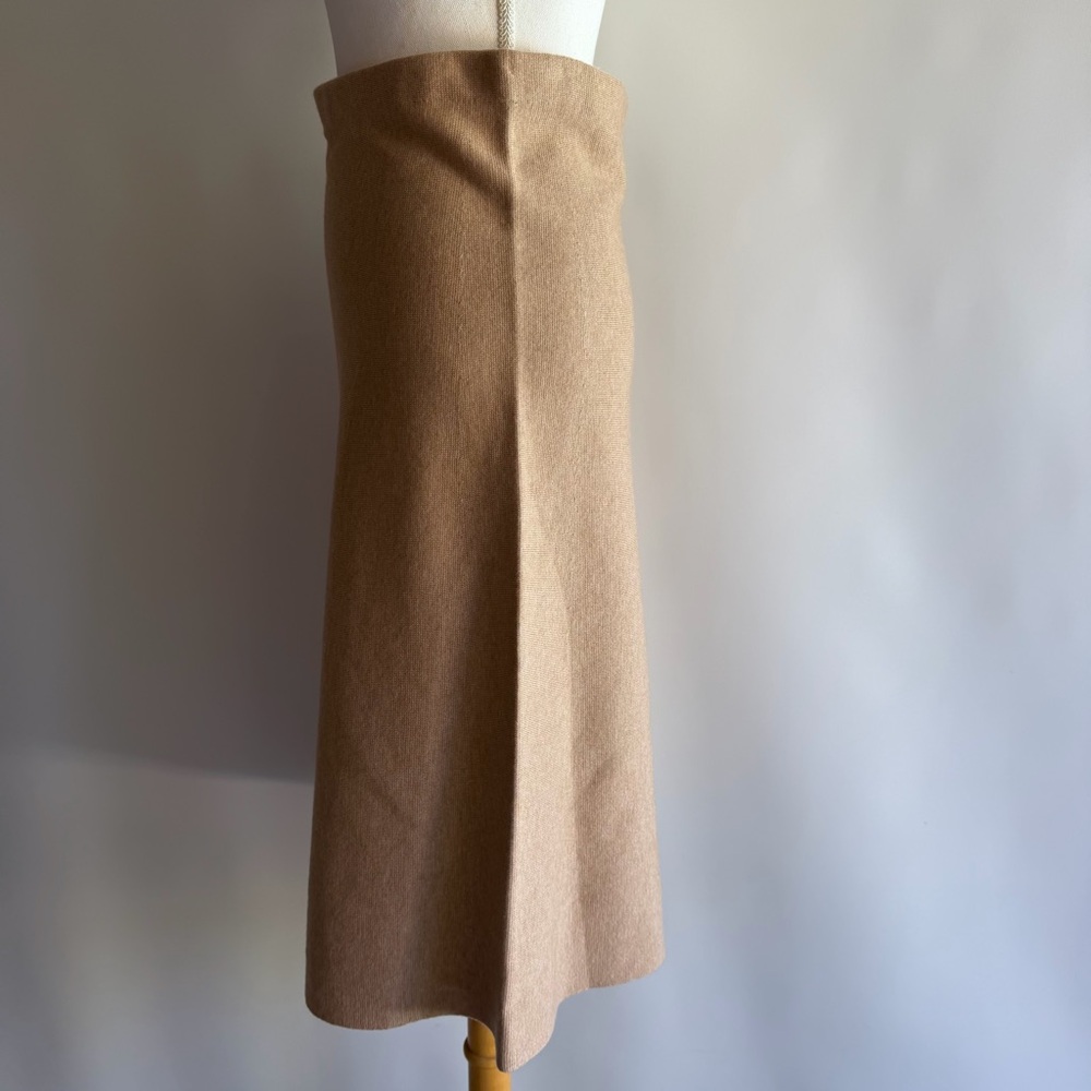 NWT Banana Republic Wool Blend Midi A-Line Skirt - sz S - Picture 5 of 7